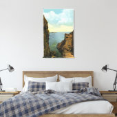 Blick auf die Cleft-Bucht von Perkins Leinwanddruck (Insitu (Schlafzimmer))