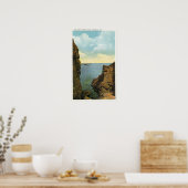 Blick auf die Cleft-Bucht von Perkins Poster (Küche)