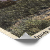 Blick auf die Daten in der Nähe des Salton Meeres  Poster (Ecke)