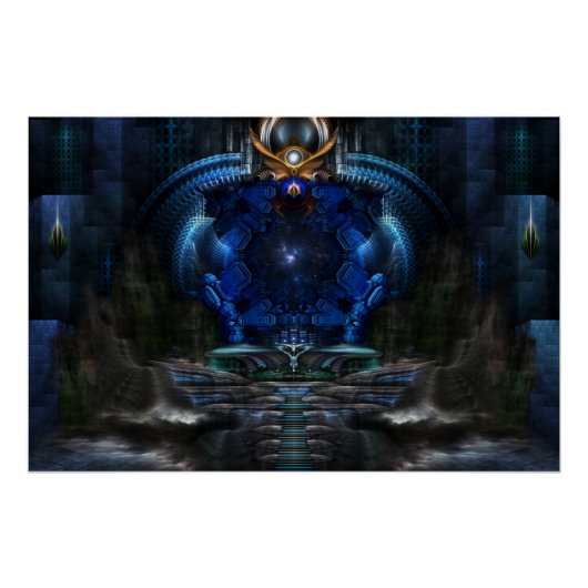 Blick auf die Ewigkeit Perfektes Poster (Vorderseite)