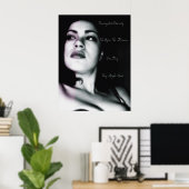 Blick auf die Ewigkeit Poster (Heimbüro)