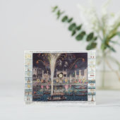 Blick auf die Feuerwerkskörper und die Illuminatio Postkarte (Stehend Vorderseite)