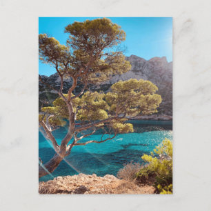 Blick auf die Französische Riviera in Marseill Fra Postkarte