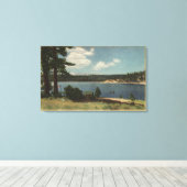 Blick auf die Grout Bay von Dana Point Leinwanddruck (Insitu (Holzboden))