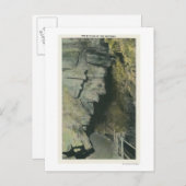 Blick auf die Hexen der Grotten Postkarte (Vorne/Hinten)