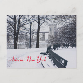 Blick auf die Höllenbrücke, Astoria NY Postkarte