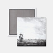 Blick auf die Karlsstadt Magnet (Vorderseite/Rückseite)
