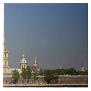 Blick auf die Kathedrale der Heiligen Peter und Pa Fliese