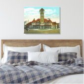 Blick auf die Kongressstraße von der Fidelity Leinwanddruck (Insitu (Schlafzimmer))