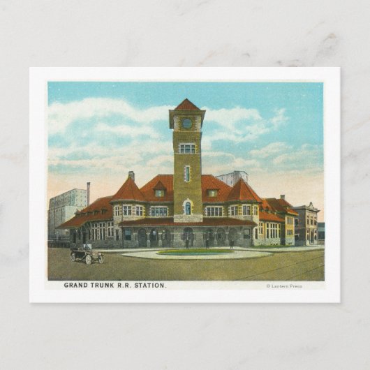 Blick auf die Kongressstraße von der Fidelity Postkarte (Vorderseite)