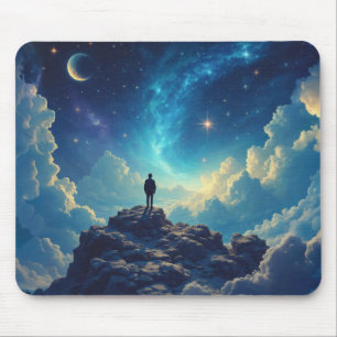 Blick auf die Kunst des Universums Mousepad