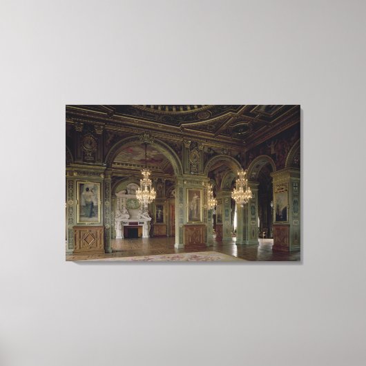 Blick auf die Kunstgalerie nach 1871 Leinwanddruck (Vorderseite)