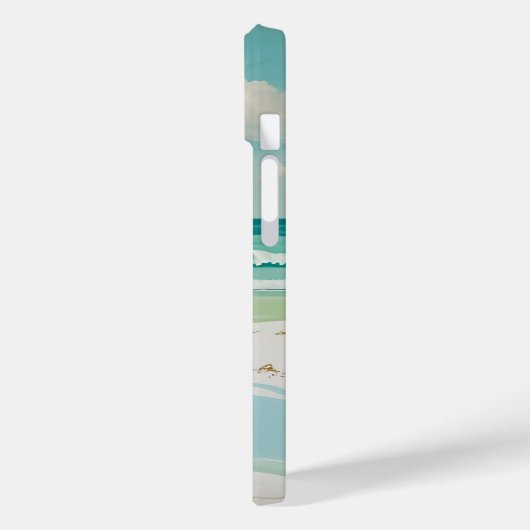 Blick auf die Küste Case-Mate iPhone Hülle (Rückseite / Links)