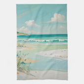 Blick auf die Küste Geschirrtuch (Vertikal)