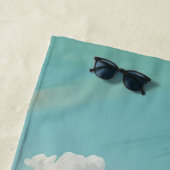 Blick auf die Küste Strandtuch (Beispiel)