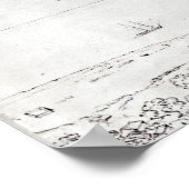 Blick auf die Küste vor dem Chile Poster (Ecke)