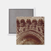 Blick auf die � magnet (Vorderseite/Rückseite)