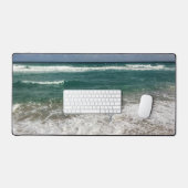 Blick auf die Mat des Ocean Desk Schreibtischunterlage (Tastatur & Maus)