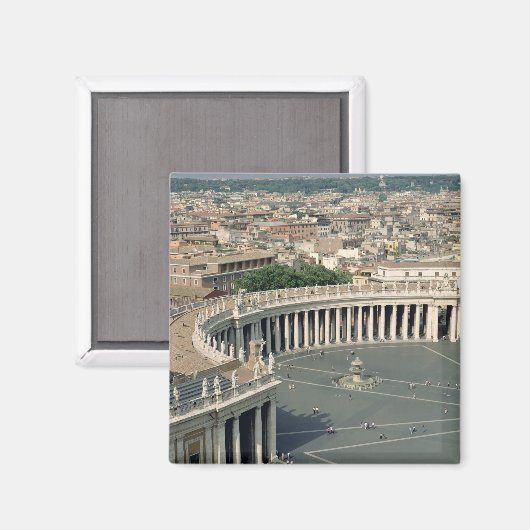 Blick auf die Piazza Magnet (Vorderseite/Rückseite)