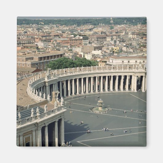 Blick auf die Piazza Magnet (Vorne)