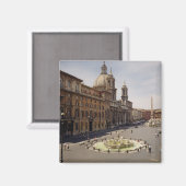 Blick auf die Piazza Magnet (Vorderseite/Rückseite)