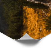 Blick auf die Pracht von Cadini di Misurina Poster (Ecke)