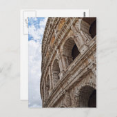 Blick auf die römische Postkarte Colosseo (Vorne/Hinten)