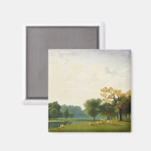 Blick auf die Serpentine, 1815 (Öl auf Leinwand) Magnet (Vorderseite/Rückseite)