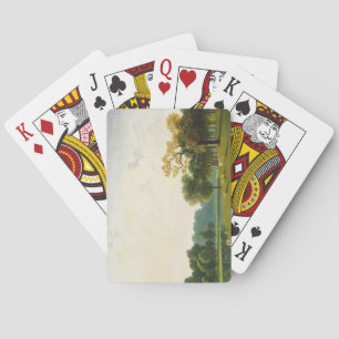 Blick auf die Serpentine, 1815 (Öl auf Leinwand) Spielkarten