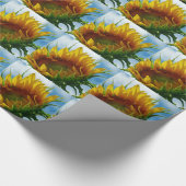 Blick auf die Sonne Geschenkpapier (Ecke)