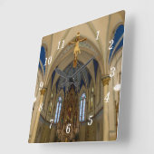 Blick auf die St. Peter Altar Wall Uhr (Winkel)