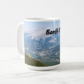 Blick auf die Stadt Banff Kaffeetasse (Vorderseite Links)