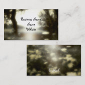 Blick auf die surreale Natur Visitenkarte (Vorne/Hinten)