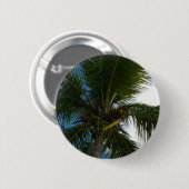 Blick auf die tropische Natur der Kokospalme Button (Vorne & Hinten)