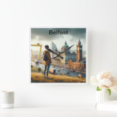 Blick auf die Uhr von Belfast (Zuhause)