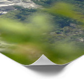 Blick auf die Vernalfälle von Glacier Point, CA Poster (Ecke)