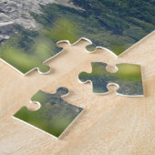 Blick auf die Vernalfälle von Glacier Point, CA Puzzle (Seite)