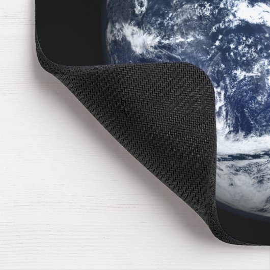 Blick auf die Vollerde, zentriert auf den Pazifikr Mousepad (Ecke)