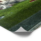 Blick auf die Vorderseite des Staat Poster (Ecke)