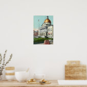 Blick auf die Vorderseite des Staat Poster (Küche)