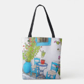 Blick auf die Wasserfarben Tasche (Rückseite)