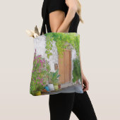 Blick auf die Wasserfarben Tasche (Von Nahem)