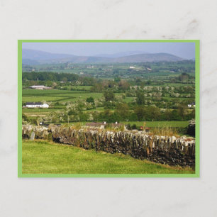 Blick auf die Wicklow- und Dublin-Berge F Postkarte