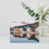 Blick auf Dinant Belgien Postkarte (Stehend Vorderseite)