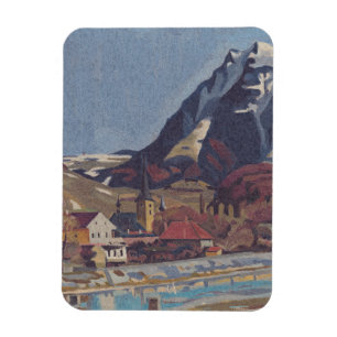 Blick auf Dolný Kubín von Arnold Peter Weisz Magnet