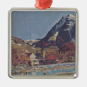 Blick auf Dolný Kubín von Arnold Peter Weisz Ornament Aus Metall