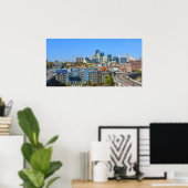 Blick auf Downtown Kansas City, Missouri Poster (Heimbüro)