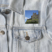 Blick auf Edinburgh Castle, Edinburgh, Schottland, Button (Beispiel)