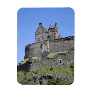 Blick auf Edinburgh Castle, Edinburgh, Schottland, Magnet
