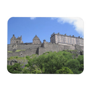Blick auf Edinburgh Castle, Edinburgh, Schottland, Magnet